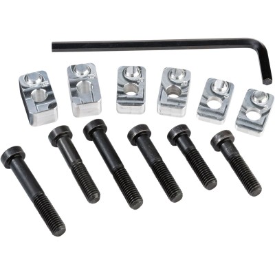 Set pentru ridicarea ghidonului negru/crom MOOSE RACING 23-002