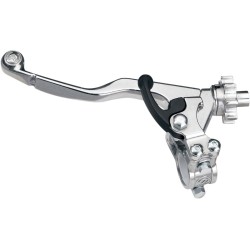 Manetă ambreiaj cu hot start din aluminiu argintiu MOOSE RACING 226-011 Manetă ambreiaj cu hot start din aluminiu argintiu MOOSE RACING 226-011