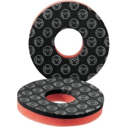 Mânere cu două straturi DONUT negru/roșu MOOSE RACING DT-07-01 Mânere cu două straturi DONUT negru/roșu MOOSE RACING DT-07-01