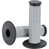 Mânere Qualifier half waffle gri/negru MOOSE RACING 1MG0715-EBM