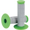 Mânere qualifier half waffle gri/verzi MOOSE RACING 1MG0715-EGM