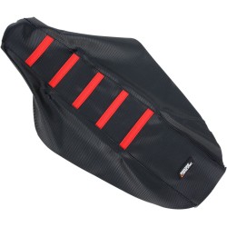 Husă de șa cu nervuri negru/roșu MOOSE RACING CR12500-331RT Husă de șa cu nervuri negru/roșu MOOSE RACING CR12500-331RT