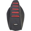 Husă de șa cu nervuri negru/roșu MOOSE RACING CRF45013-331RT