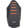 Husă de șa cu nervuri negru/portocaliu MOOSE RACING KTM12507-336RT