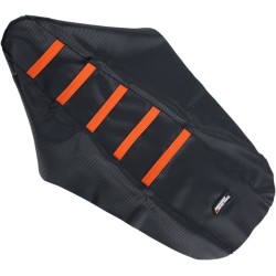 Husă de șa cu nervuri negru/portocaliu MOOSE RACING KTM25003-336RT Husă de șa cu nervuri negru/portocaliu MOOSE RACING KTM25003-336RT