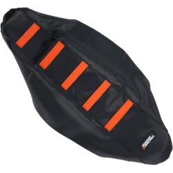 Husă de șa cu nervuri negru/portocaliu MOOSE RACING KTM8513-336RT Husă de șa cu nervuri negru/portocaliu MOOSE RACING KTM8513-336RT