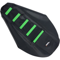 Husă de șa cu nervuri negru/verde MOOSE RACING KX8091-334RT Husă de șa cu nervuri negru/verde MOOSE RACING KX8091-334RT