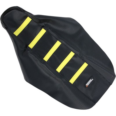 Husă de șa cu nervuri negru/galben MOOSE RACING RM8502-331RT