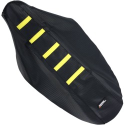Husă de șa cu nervuri negru/galben MOOSE RACING RMZ25010-331RT Husă de șa cu nervuri negru/galben MOOSE RACING RMZ25010-331RT