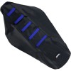 Husă de șa cu nervuri negru/albastru MOOSE RACING YZ12502-332RT