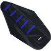 Husă de șa cu nervuri negru/albastru MOOSE RACING YZ8502-332RT