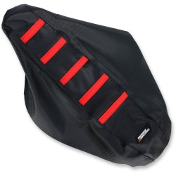 Husă de șa cu nervuri negru/roșu MOOSE RACING CRF45017-331RT Husă de șa cu nervuri negru/roșu MOOSE RACING CRF45017-331RT