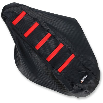 Husă de șa cu nervuri negru/roșu MOOSE RACING CRF45017-331RT Husă de șa cu nervuri negru/roșu MOOSE RACING CRF45017-331RT