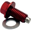 Șurub magnetic de scurgere ZIP-TY roșu KAWASAKI MOOSE RACING DP120