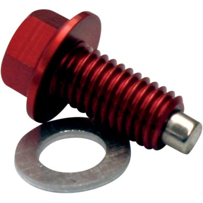 Șurub magnetic de scurgere ZIP-TY roșu KAWASAKI MOOSE RACING DP120