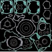Set garnituri cu etanșări de ulei offroad MOOSE RACING 811306MSE Set garnituri cu etanșări de ulei offroad MOOSE RACING 811306MSE thumb