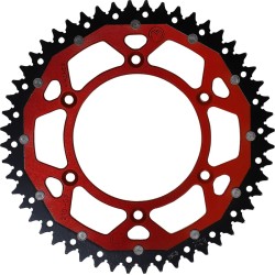 Pinion spate / 52 dinți / pas 520 / roșu/natural / aluminiu/oțel MOOSE RACING 1210-210-52-13X Pinion spate / 52 dinți / pas 520 / roșu/natural / aluminiu/oțel MOOSE RACING 1210-210-52-13X