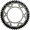 Pinion spate / 51 dinți / pas 520 / argintiu/natural / aluminiu/oțel MOOSE RACING 1210-251-51-11X thumb