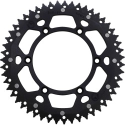 Roată dințată spate / 51 dinți / pas 520 / negru/natural / aluminiu/oțel MOOSE RACING 1210-808-51-10X Roată dințată spate / 51 dinți / pas 520 / negru/natural / aluminiu/oțel MOOSE RACING 1210-808-51-10X