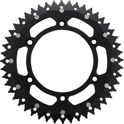 Roată dințată spate / 48 dinți / pas 520 / negru/natural / aluminiu/oțel MOOSE RACING 1210-897-48-10X Roată dințată spate / 48 dinți / pas 520 / negru/natural / aluminiu/oțel MOOSE RACING 1210-897-48-10X