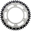 Pinion spate / 48 dinți / pas 520 / argintiu/natural / aluminiu/oțel MOOSE RACING 1210-897-48-11X