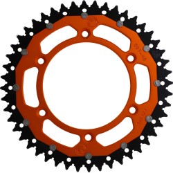 Pinion spate / 48 dinți / pas 520 / portocaliu/natural / aluminiu/oțel MOOSE RACING 1210-897-48-14X Pinion spate / 48 dinți / pas 520 / portocaliu/natural / aluminiu/oțel MOOSE RACING 1210-897-48-14X