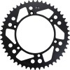 Roată dințată spate / 49 dinți / pas 520 / negru / oțel MOOSE RACING 1210-822-49-STL