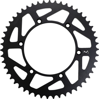 Roată dințată spate / 51 dinți / pas 520 / negru / oțel MOOSE RACING 1210-822-51-STL