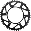 Pinion spate / 52 dinți / pas 520 / negru / oțel MOOSE RACING 1210-822-52-STL
