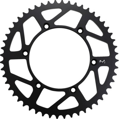 Pinion spate / 52 dinți / pas 520 / negru / oțel MOOSE RACING 1210-822-52-STL