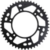 Roată dințată spate / 48 dinți / pas 520 / negru / oțel MOOSE RACING 1210-897-48-STL