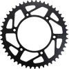 Roată dințată spate / 49 dinți / pas 520 / negru / oțel MOOSE RACING 1210-897-49-STL