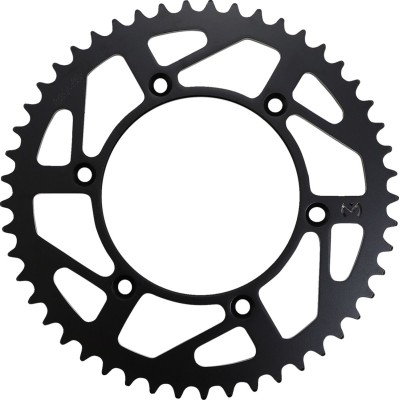 Roată dințată spate / 49 dinți / pas 520 / negru / oțel MOOSE RACING 1210-897-49-STL