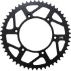 Pinion spate / 52 dinți / pas 520 / negru / oțel MOOSE RACING 1210-897-52-STL thumb