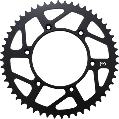 Pinion spate / 52 dinți / pas 520 / negru / oțel MOOSE RACING 1210-897-52-STL