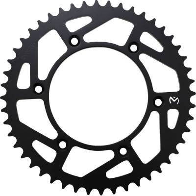 Roată dințată spate / 48 dinți / pas 520 / negru / oțel MOOSE RACING 1210-210-48-STL