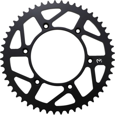 Roată dințată spate / 52 dinți / pas 520 / negru / oțel MOOSE RACING 1210-210-52-STL