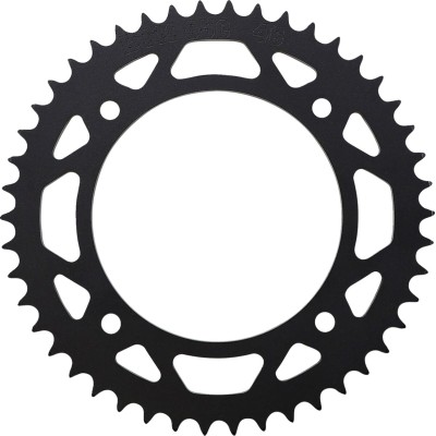 Roată dințată spate / 46 dinți / pas 520 / negru / oțel MOOSE RACING 1210-895-46-STL