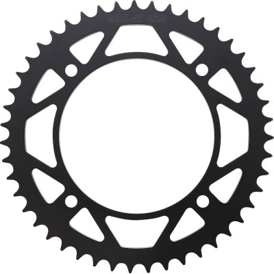 Pinion spate / 47 dinți / pas 520 / negru / oțel MOOSE RACING 1210-895-47-STL