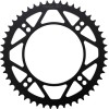 Roată dințată spate / 49 dinți / pas 520 / negru / oțel MOOSE RACING 1210-895-49-STL