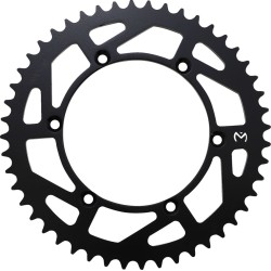 Roată dințată spate / 48 dinți / pas 520 / negru / oțel MOOSE RACING 1210-460-48-STL