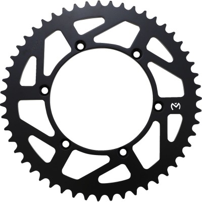 Pinion spate / 51 dinți / pas 520 / negru / oțel MOOSE RACING 1210-460-51-STL