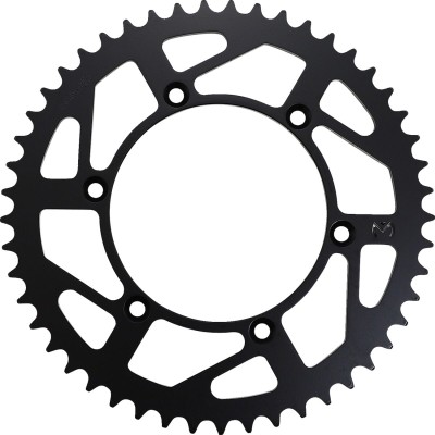 Roată dințată spate / 49 dinți / pas 520 / negru / oțel MOOSE RACING 1210-808-49-STL