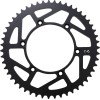 Roată dințată spate / 51 dinți / pas 520 / negru / oțel MOOSE RACING 1210-808-51-STL