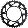 Roată dințată spate / 49 dinți / pas 520 / negru / oțel MOOSE RACING 1210-251-49-STL