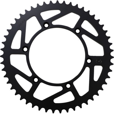 Roată dințată spate / 51 dinți / pas 520 / negru / oțel MOOSE RACING 1210-251-51-STL
