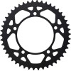 Pinion spate / 46 dinți / pas 520 / negru / oțel MOOSE RACING 1210-894-46-STL