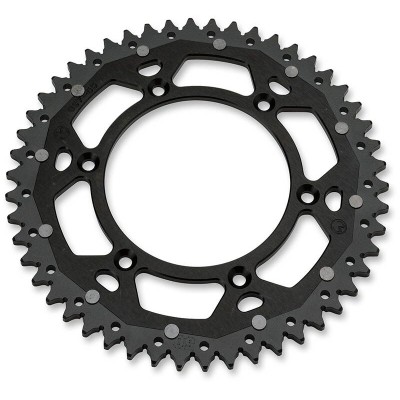 Pinion spate / 50 dinți / pas 428 / BLACKNATURAL / ALUMINUMSTEEL MOOSE RACING 1210-895-50-10X