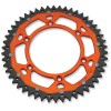 Roată dințată spate / 48 dinți / pas 428 / orangenatural / aluminiu oțel MOOSE RACING 1210-895-48-14X