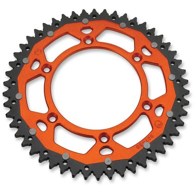 Roată dințată spate / 48 dinți / pas 428 / orangenatural / aluminiu oțel MOOSE RACING 1210-895-48-14X